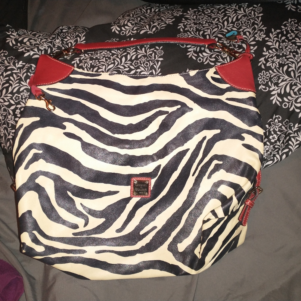 Dooney & Bourke Zebra-Print Handbag